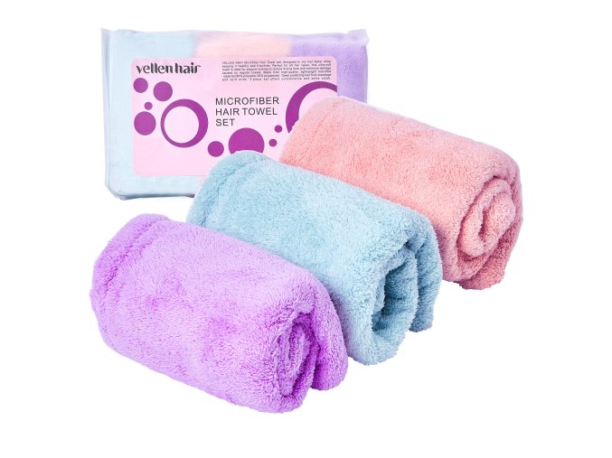SUPER ABSORBENT HAIR TOWELS - Velkoobchod Mařík