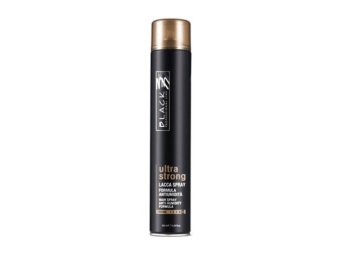 Black Ultra Strong lak na vlasy 500 ml - Velkoobchod Mařík