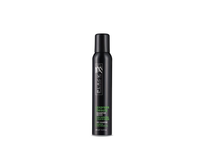 Black dry shampoo keratin and argan oil 200ml - Velkoobchod Mařík