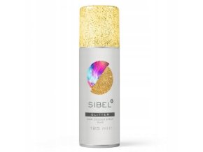 Sibel Glitter Gold barvící sprej - Velkoobchod Mařík
