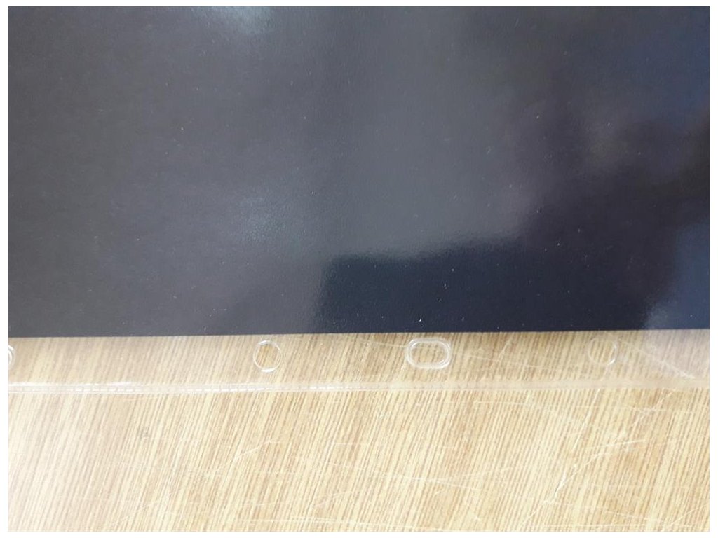 Linex, folie A3 s vloženým černým listem