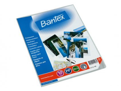 Bantex, zakládací obal A4 na 8 foto 10x15 cm, cena za 10 fólií