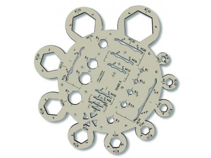 Koh-i-noor, maticová šablona