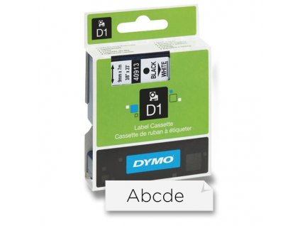 Originální polyesterové pásky Dymo pro štítkovače LabelManager, 12 mm x 7 m - černá / žlutá