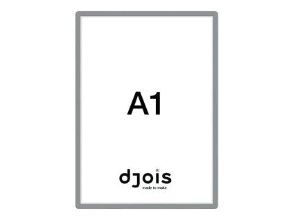 Tarifold, magnetický samolepicí rámeček A1 (Barva stříbrná)
