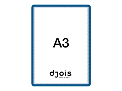 Tarifold, magnetický samolepicí rámeček A3 (Barva modrá)