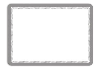 Tarifold, magnetický samolepicí rámeček A4 (Barva stříbrná)
