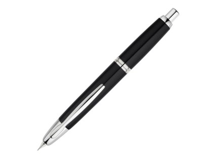 Pilot, Plnicí pero Capless Rhodium, (F) tenký (Barva černá)