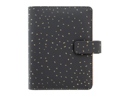 Filofax, Diář Confetti, kapesní (Barva charcoal)