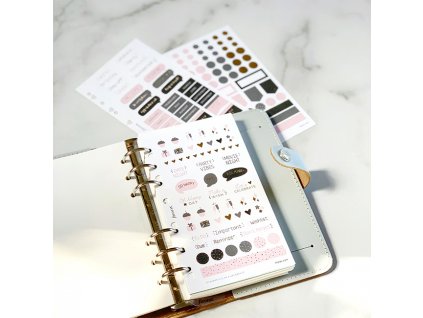 Filofax samolepky Confetti, multi-fit