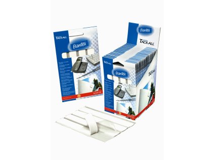 Bantex, Lepící hmota nepermanentní Tack-all, pásky, bílá