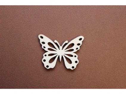 25534 dreveny vyrez motyl 55 mm vyrez