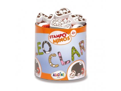 Razítka Aladine Stampo Minos Velká abeceda
