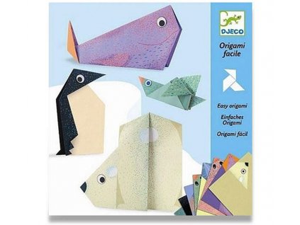 Origami skládačka Djeco - Polární zvířata