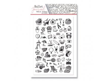 Razítka Stampo Bullet Aladine Venku, 54 ks