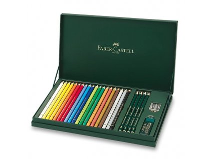 Pastelky Faber-Castell Polychromos 210051 20 barev s příslušenstvím