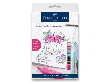 Popisovače Faber- Castell Starter set Bullet Journaling 267125 9 ks