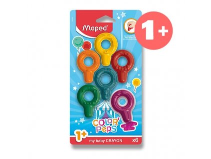 Pastely Maped Color´Peps Baby Crayons 6 barev