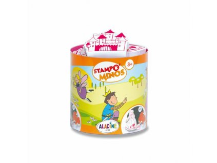 Razítka Aladine Stampo Minos Pohádkový svět, 10 razítek