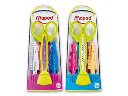 Kreativní nůžky Maped Créa Cut různé dekory, blistr