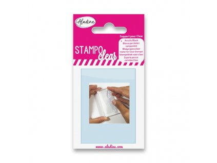 Blok na gelová razítka Stampo Clear 5 x 8,5 cm