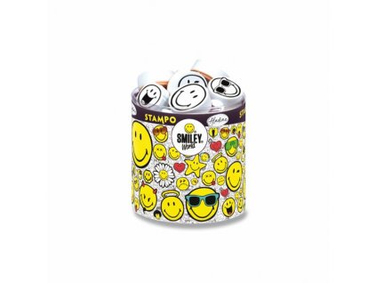 Razítka Stampo Smiley Smajlíci, 38 ks