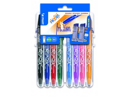 Pilot, Set2Go 8 ks Roller FriXion Ball, 0.7, (M) střední