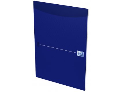 Oxford, Blok Essentials Blue, A4, 50 listů, čistý, černá