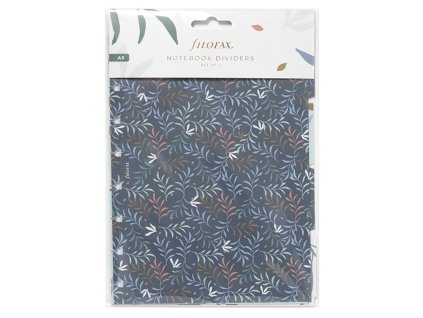 Filofax, Rozřazovače pro notebook Botanical, A5
