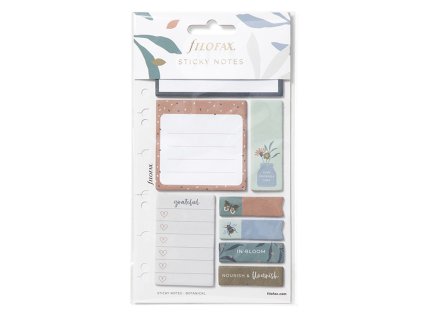 Filofax, Lepící bločky Botanical, multi-fit