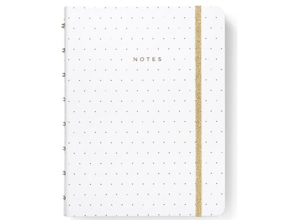 Filofax, Notebook Moonlight, A5 (Barva Bílá)