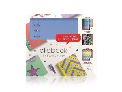 Filofax, Kreativní set Clipbook, A5 (Barva pastelově modrá)