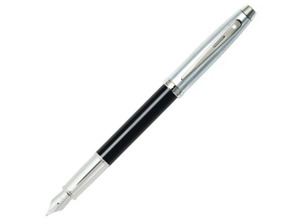 Sheaffer, Plnicí pero 100, (M) střední (Barva černá/chrom)