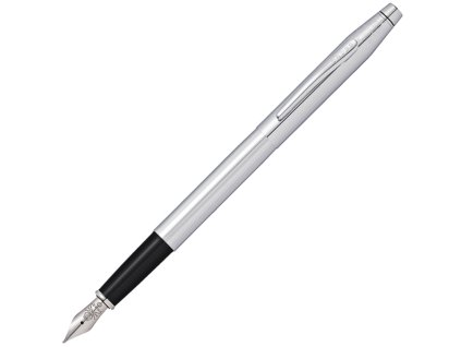 Cross, Plnicí pero Classic Century, (F) tenký (Barva Lustrous Chrome)