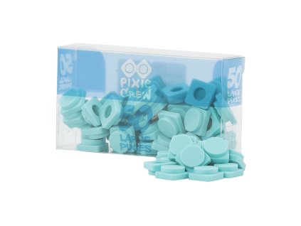 PIXIE CREW Velké pixely tyrkysové