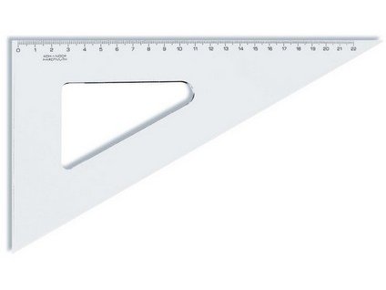 Koh-i-noor, trojúhelník 60/250 čirý