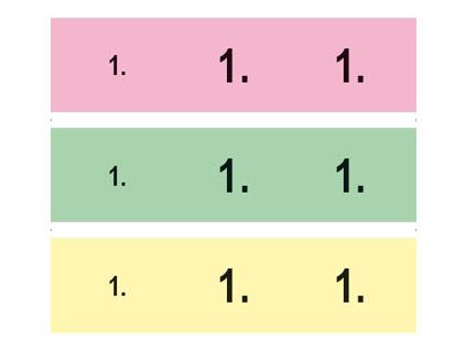 MSK 7400806 šatnové bloky 1 - 200 5 barev, nepropisující