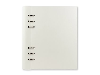 Filofax, Zápisník Clipbook Classic Monochrome, A5 (Barva bílá)