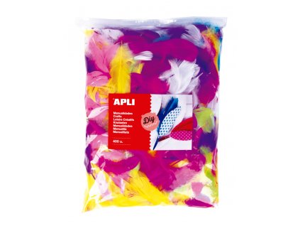APLI peříčka, Jumbo pack, mix barev