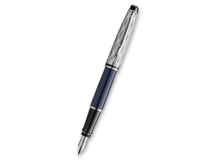 Waterman Expert Made in France DLX Blue CT plnicí pero hrot F