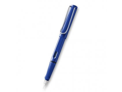 Lamy Safari Shiny Blue plnicí pero hrot M