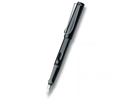 Plnicí pero Lamy Safari Shiny Black - hrot F