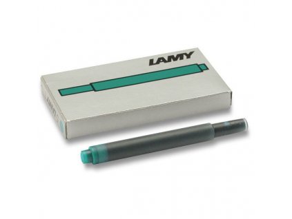 Inkoustové bombičky Lamy T 10, 5 ks - tyrkysové