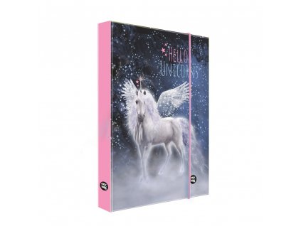 Box na sešity A4 / Unicorn