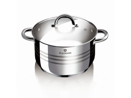 BLAUMANN Kastrol s poklicí nerez 16 cm Gourmet Line