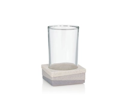 KELA Pohár VALURA umělý kámen / sklo