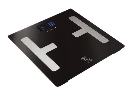 BERLINGERHAUS Osobní váha Smart s tělesnou analýzou 150 kg Royal Black Collection