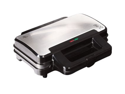 BERLINGERHAUS Sendvičovač s nepřilnavým povrchem 900 W Black Silver Collection