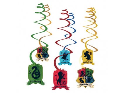 Spirály Harry Potter 6 ks, mix motivů