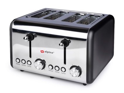 ALPINA-NK Topinkovač na 4 topinky 1500 W ED-226997